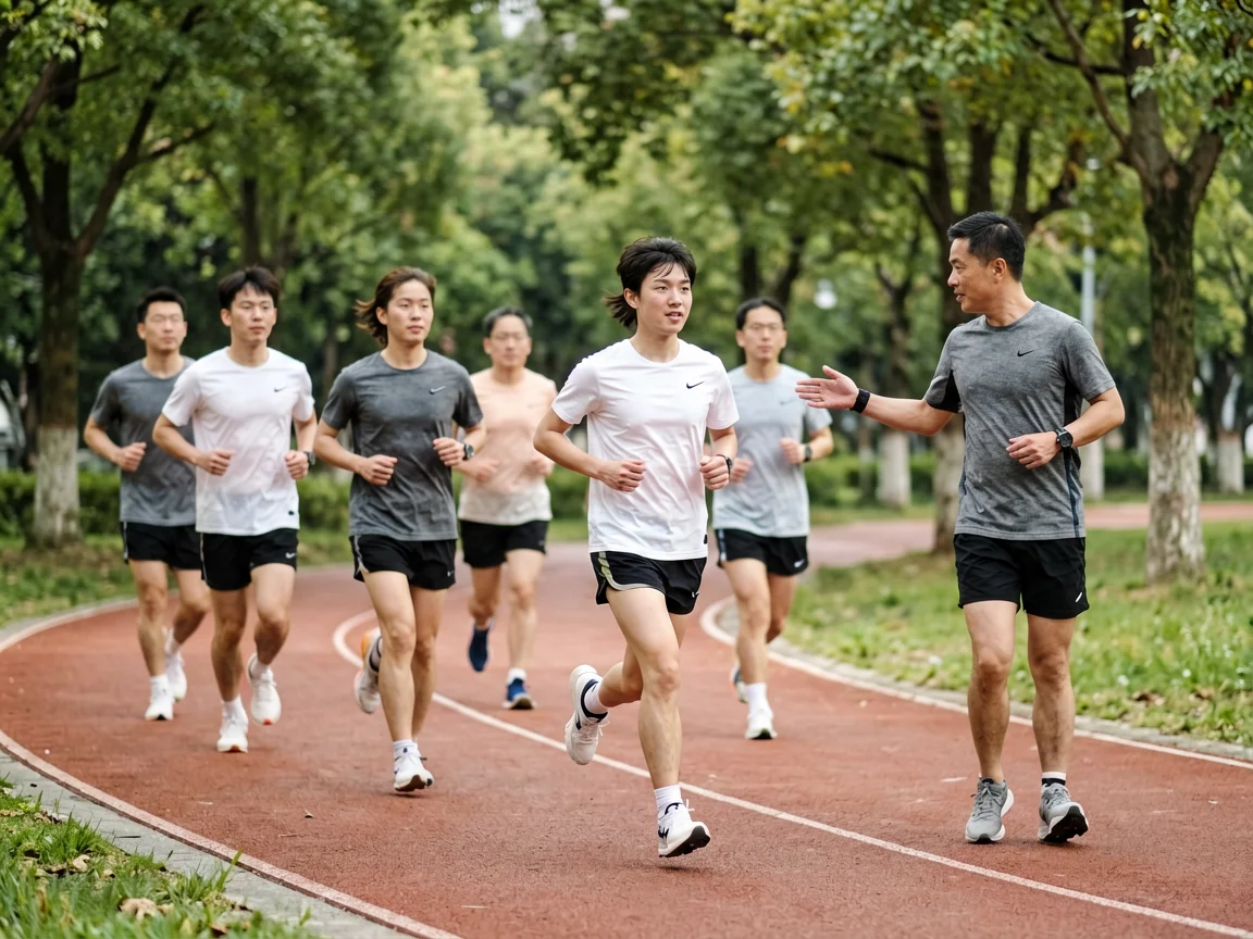 足球赛前训练，教练组